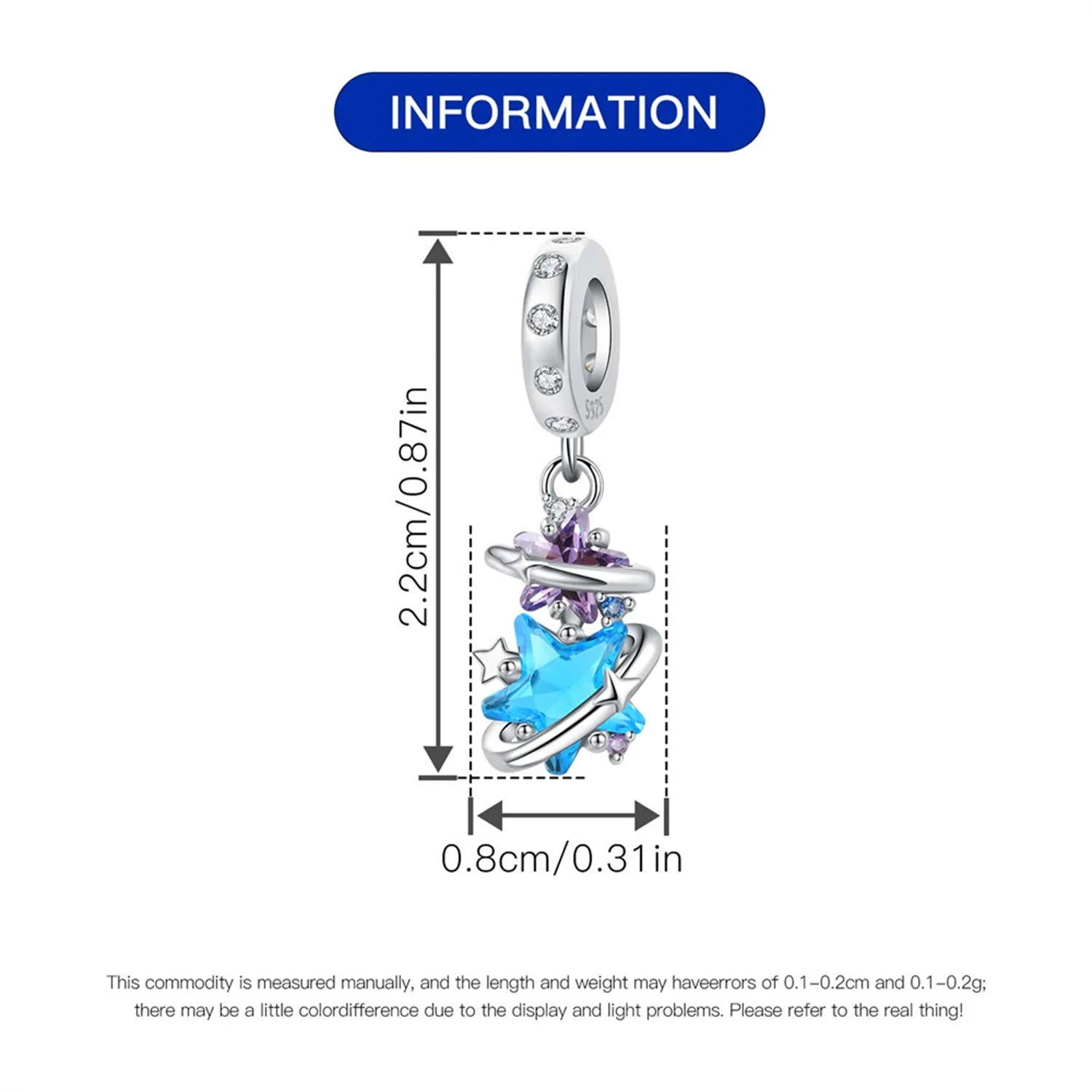 PANPOKI 925 Sterling Silver Switchable Book Pendant Charm | Original Bracelet Beads DIY Jewelry Gift for Women