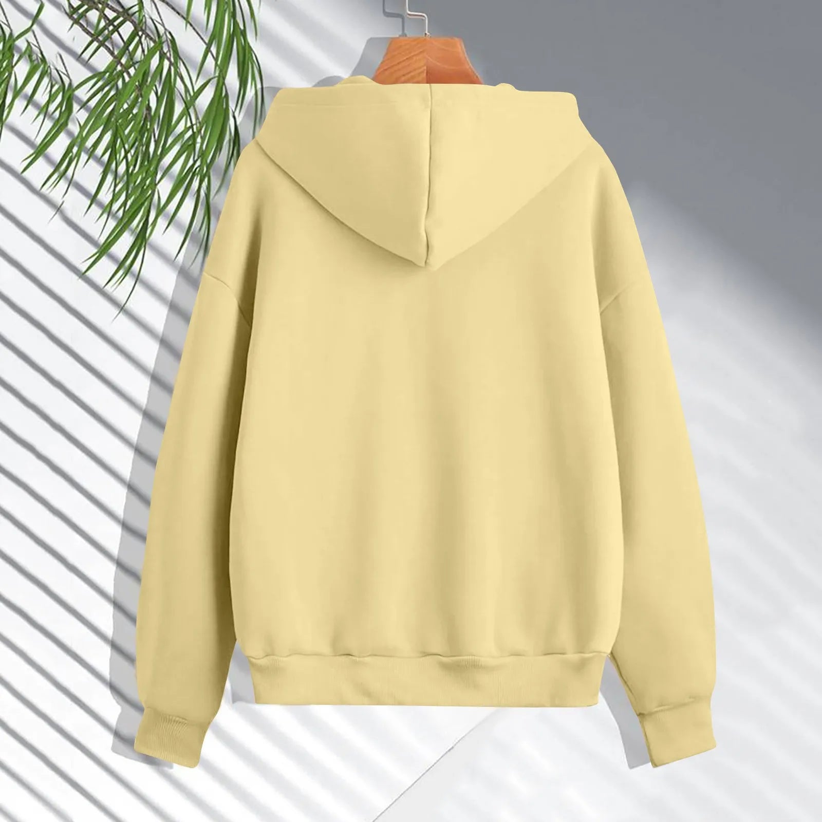 Autumn & Spring Women’s Zip Up Hoodie | Korean Style Casual Drawstring Sweatshirt Cardigan