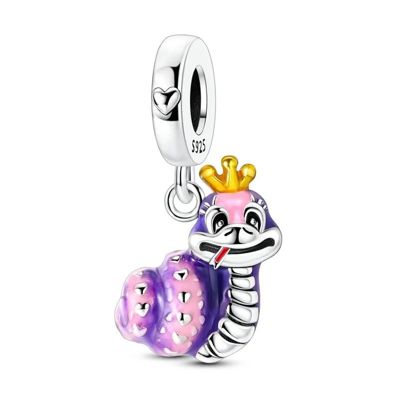 925 Sterling Silver Animal Charms | Bear, Rabbit, Dog, Panda, Elephant & Pig Beads Fit Original Bracelet DIY Jewelry Gift