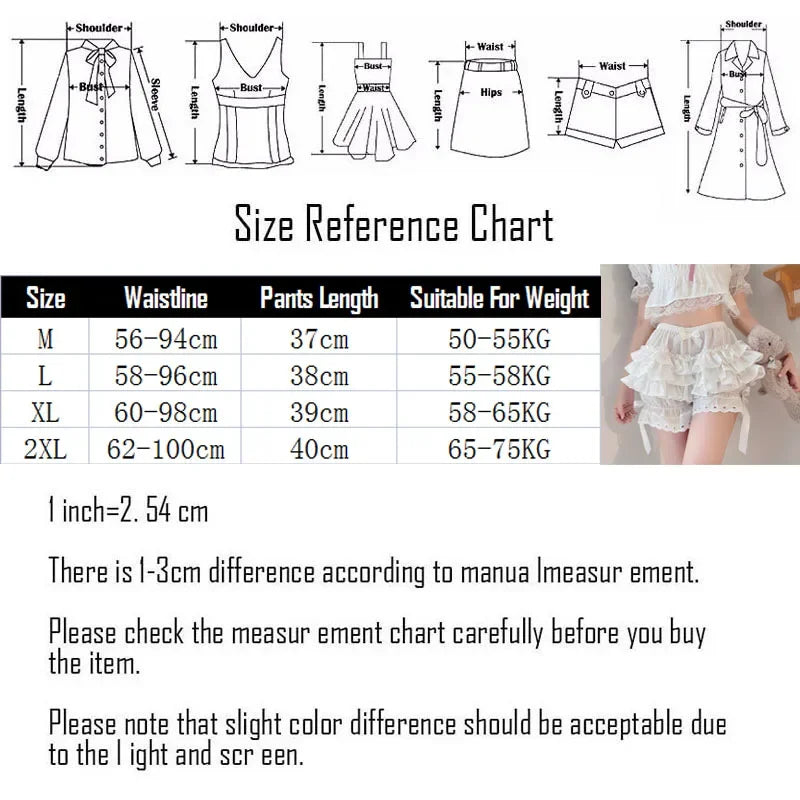 Black & White Pleated Lolita Panties – Cute Pumpkin Bow Knot Victorian Bloomers 🎀🖤🤍
