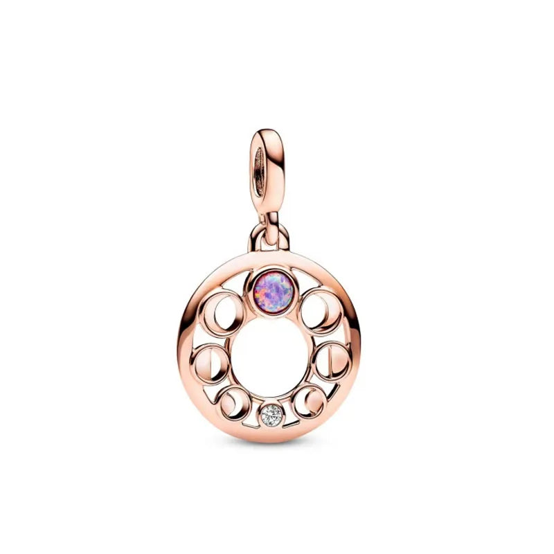 New 925 Sterling Silver ME Series Gold Toothed Elephant Charm | Fit European Original ME Bracelet Accessories Jewelry