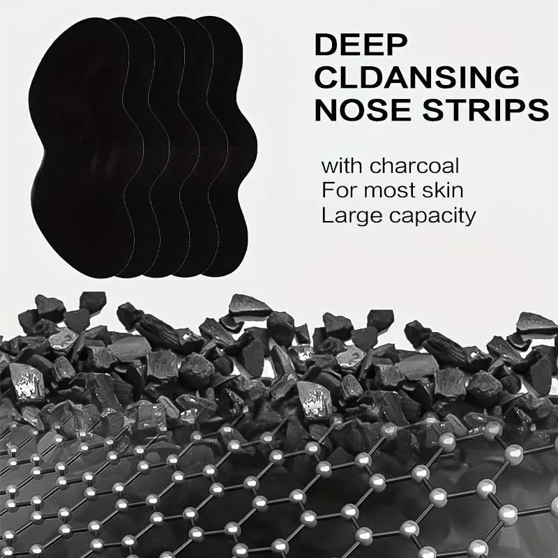 10/20/50/100 Pieces Deep Cleansing Nose Pore & Blackhead Removal Patches – Facial Care Tool