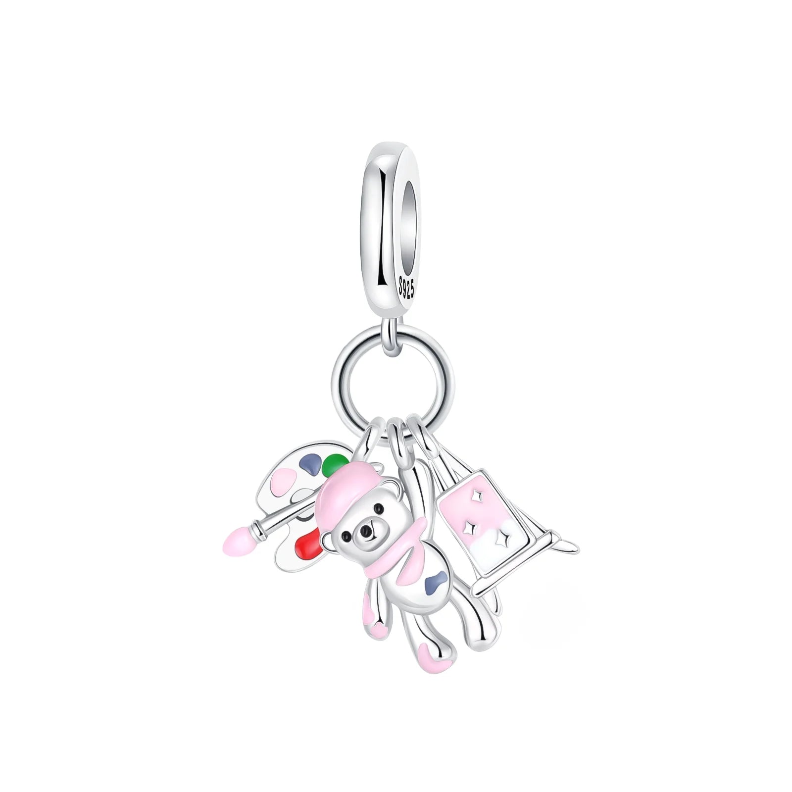 Original 925 Sterling Silver Charms | Bag, Earphone, Magic Cube, Watch & Games Console Beads for Bracelets & Necklaces