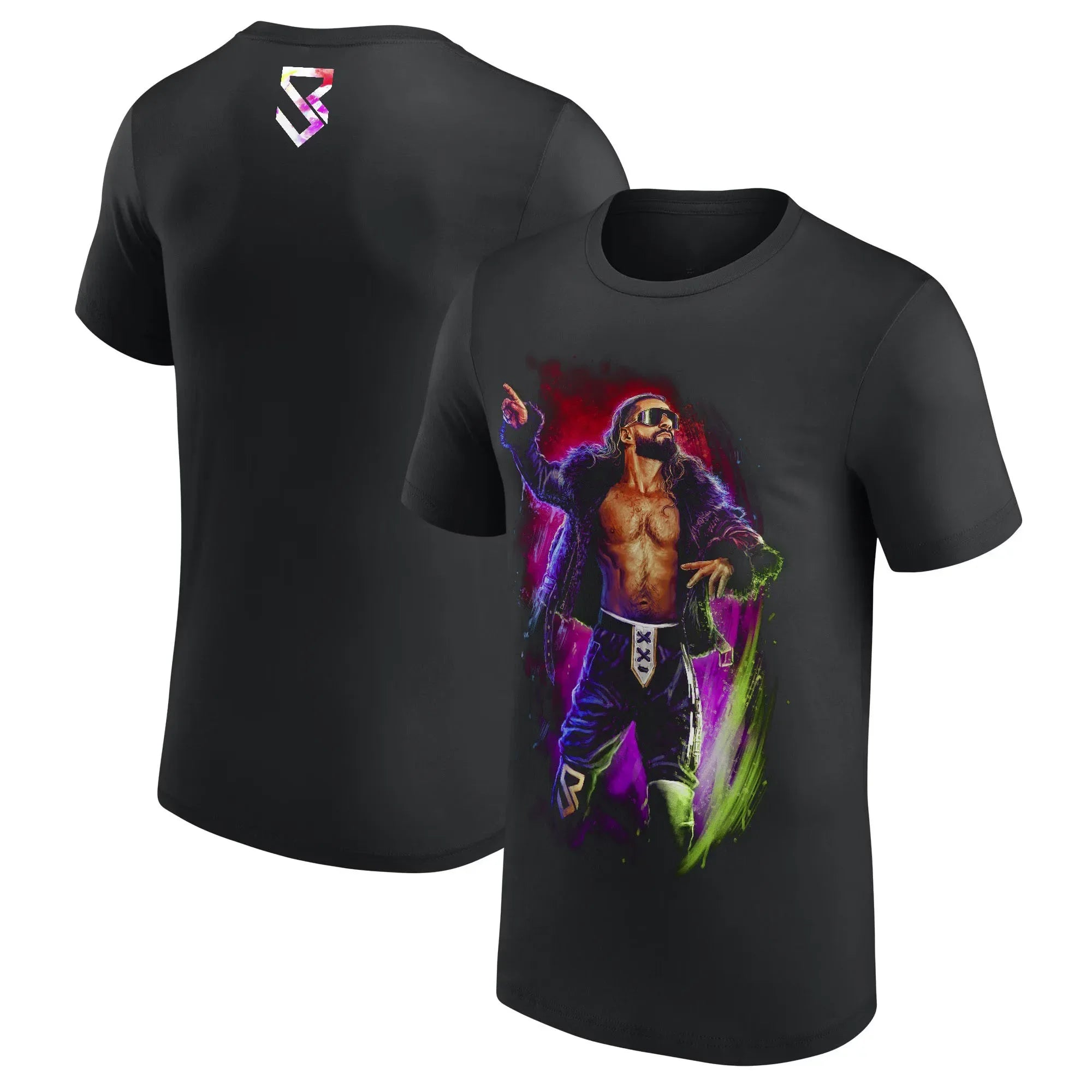 Seth Rollins Burn It Down T-Shirt | Men & Women Black 3D Printed Summer Tee