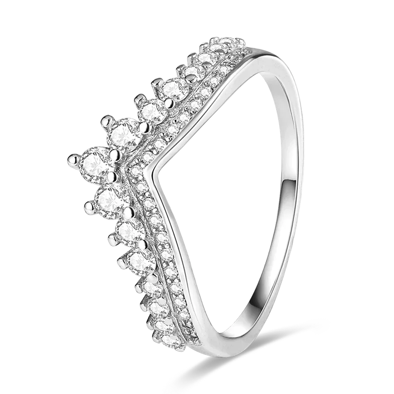 925 Sterling Silver Eternal Love Dewdrop Firefly Glow-in-the-Dark Ring for Women | Fashion Engagement & Wedding Jewelry