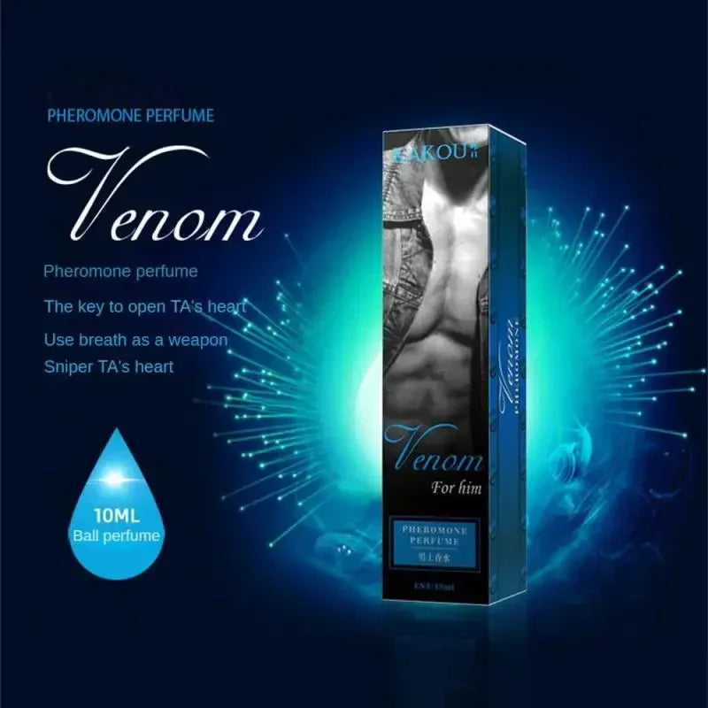 10ml Pheromone Perfume for Men & Women – Roll-On Essential Oil Fragrance, Long-Lasting Scent, Opposite Sex Attraction