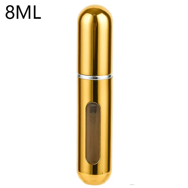 8ML Wholesale Refillable Perfume Bottle – Metal Aluminum Spray Atomizer | Portable Travel Perfume Container