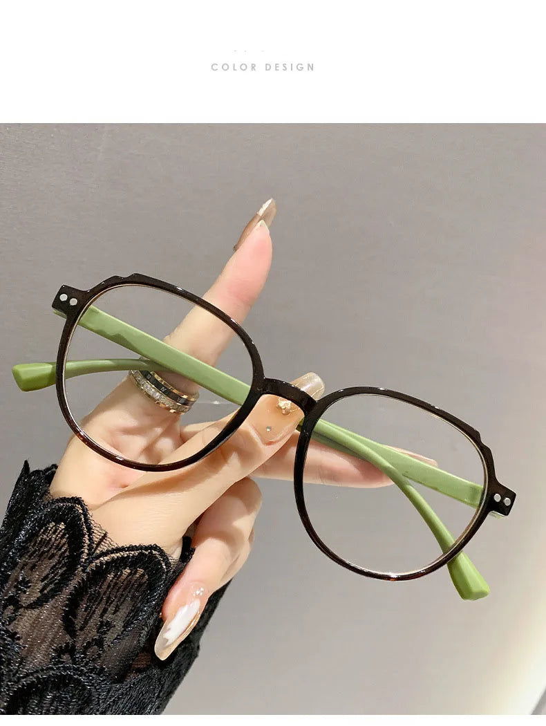 2025 New Ultra Light Anti Blue Light Reading Glasses – Women Fashionable Green Presbyopia Eyeglasses for Men | +1.0 to +2.5