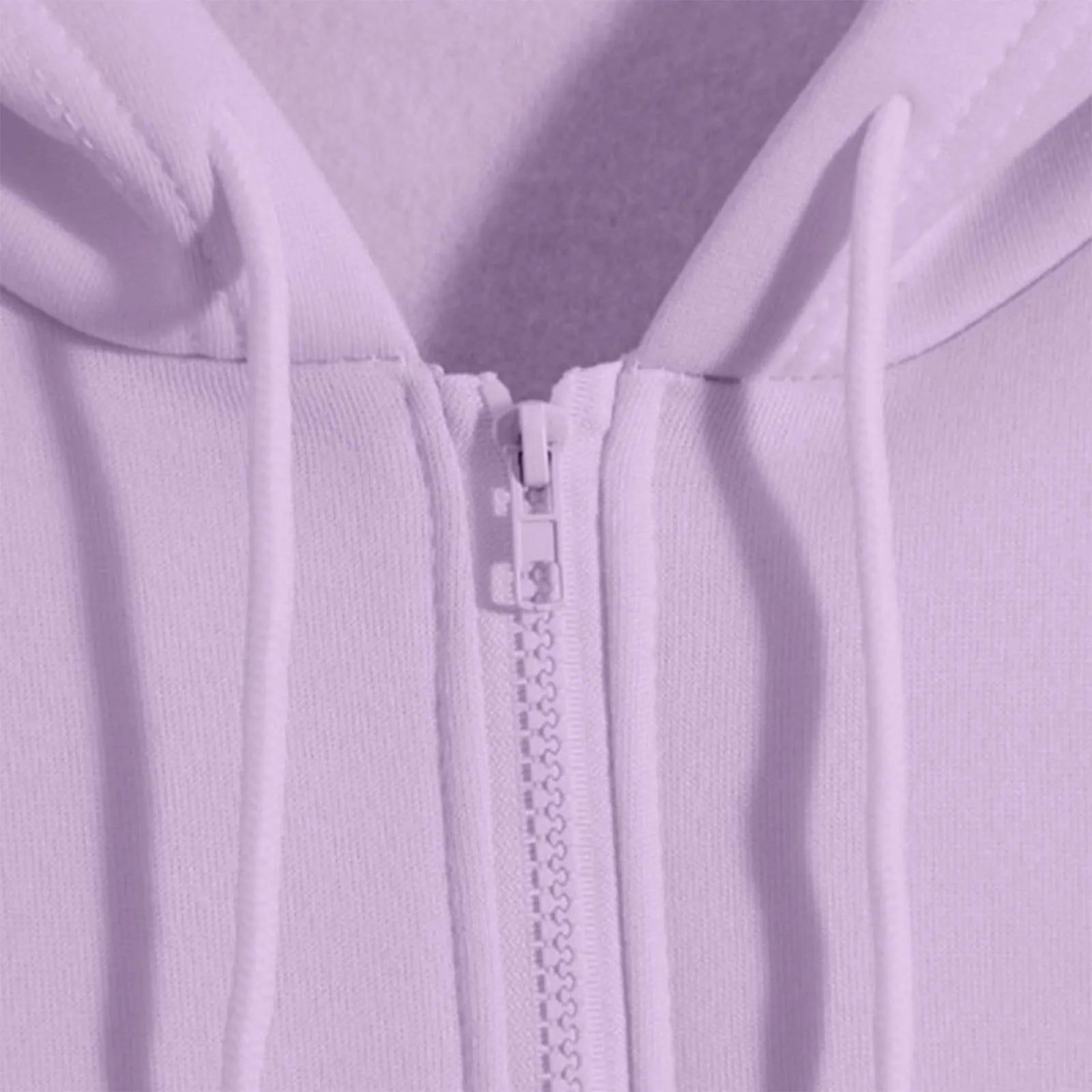 Spring Autumn Women Solid Color Hooded Sweatshirt Coat | Zipper Pocket Hoodie Jacket | Casual Outerwear Femme