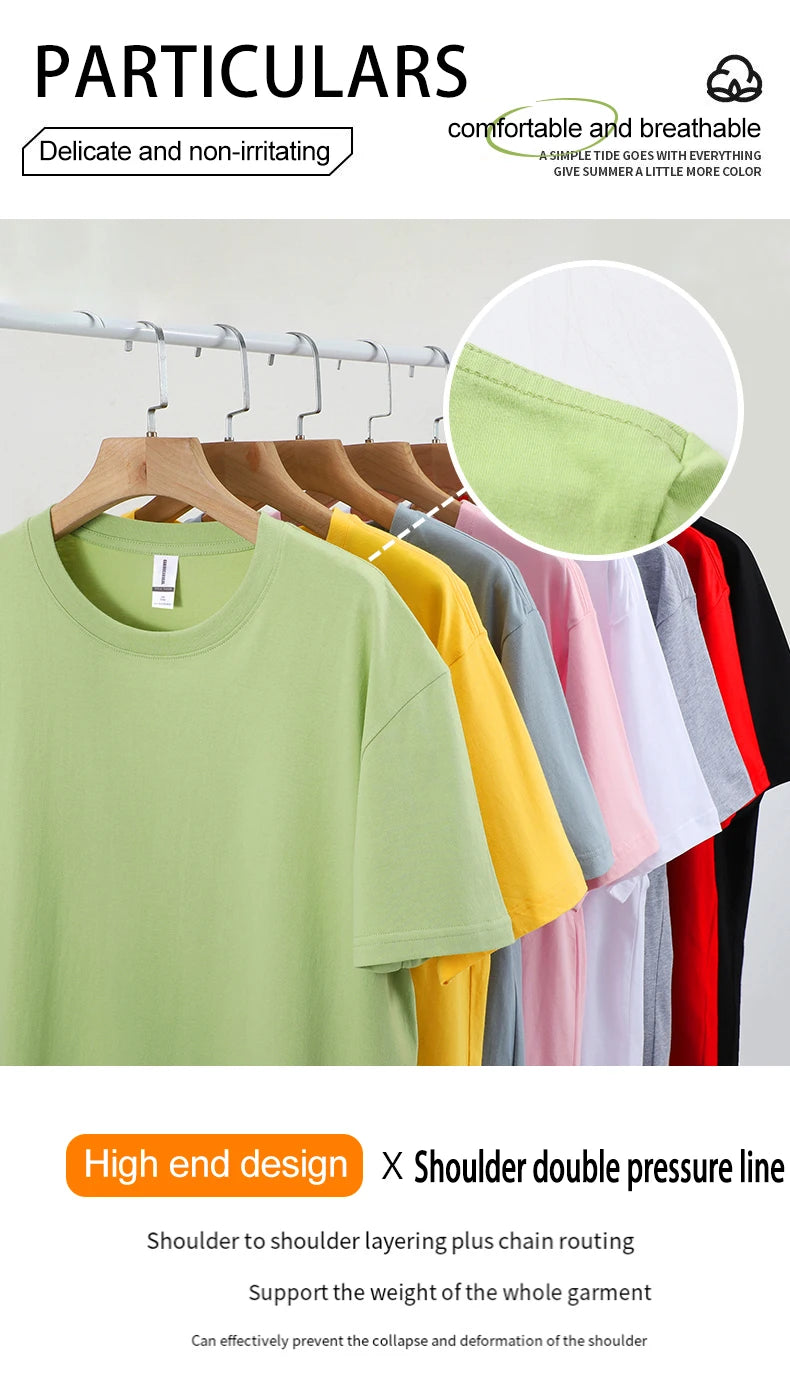 100% Cotton Women T-Shirt – Casual Sporty Short Sleeve O-Neck Tee | Loose Summer Top White & Black