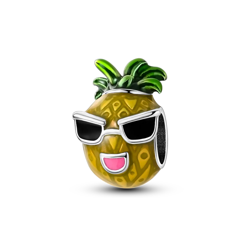 925 Sterling Silver Summer Ocean Collection Charms | Dangle Beads for Women Lover DIY Fine Jewelry Gift