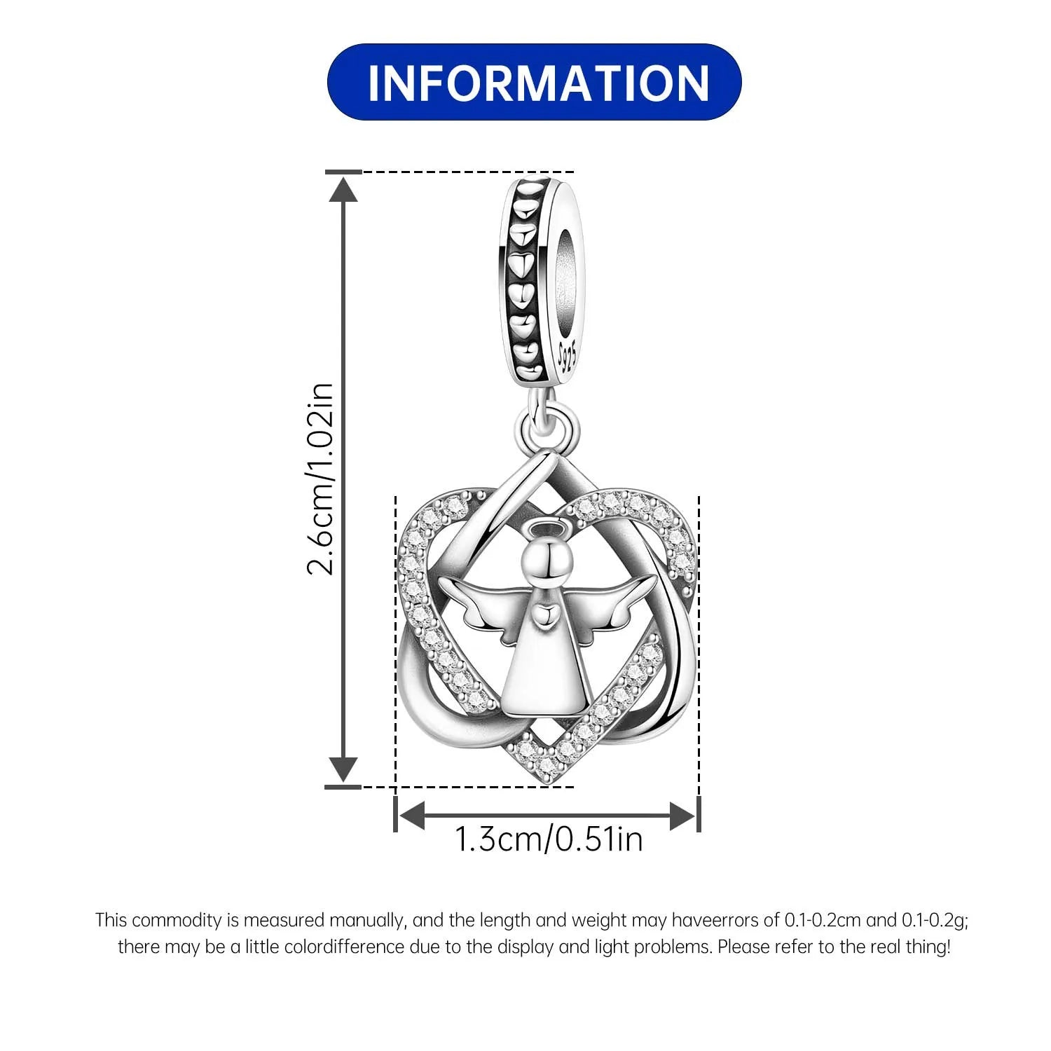 925 Sterling Silver Jesus Religious Symbol Charm Bead | Faith Pendant for Original Bracelet DIY Jewelry Gift