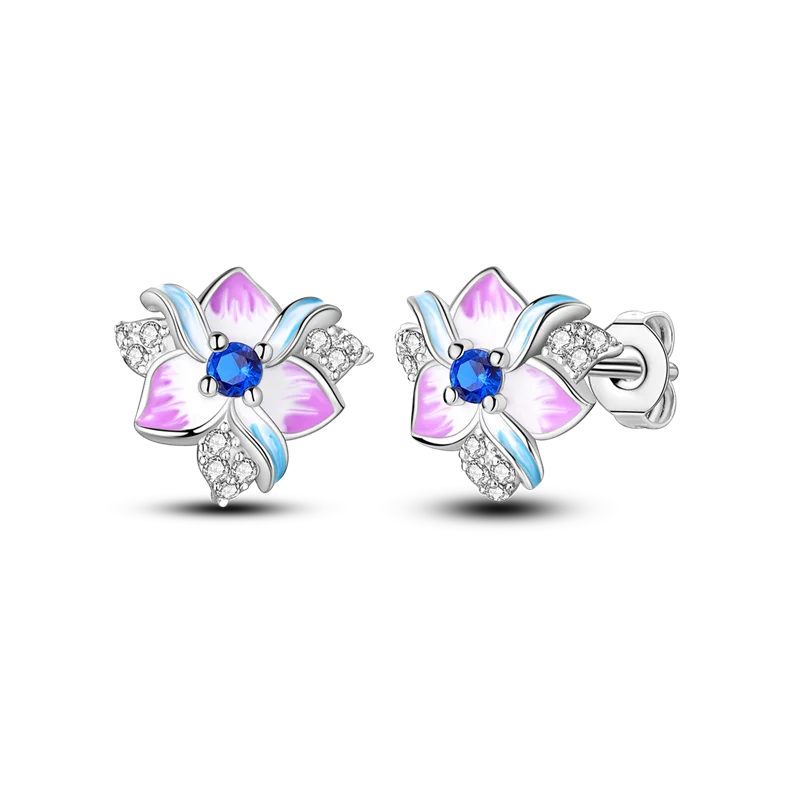 925 Sterling Silver Glowing Starfish & Shell Earrings | Fashion Jewelry for Women