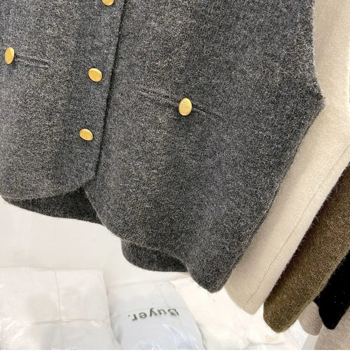 Women’s Knit Vest Cardigan Sweater | Sleeveless Button-Up Round Neck Casual Fashion Top