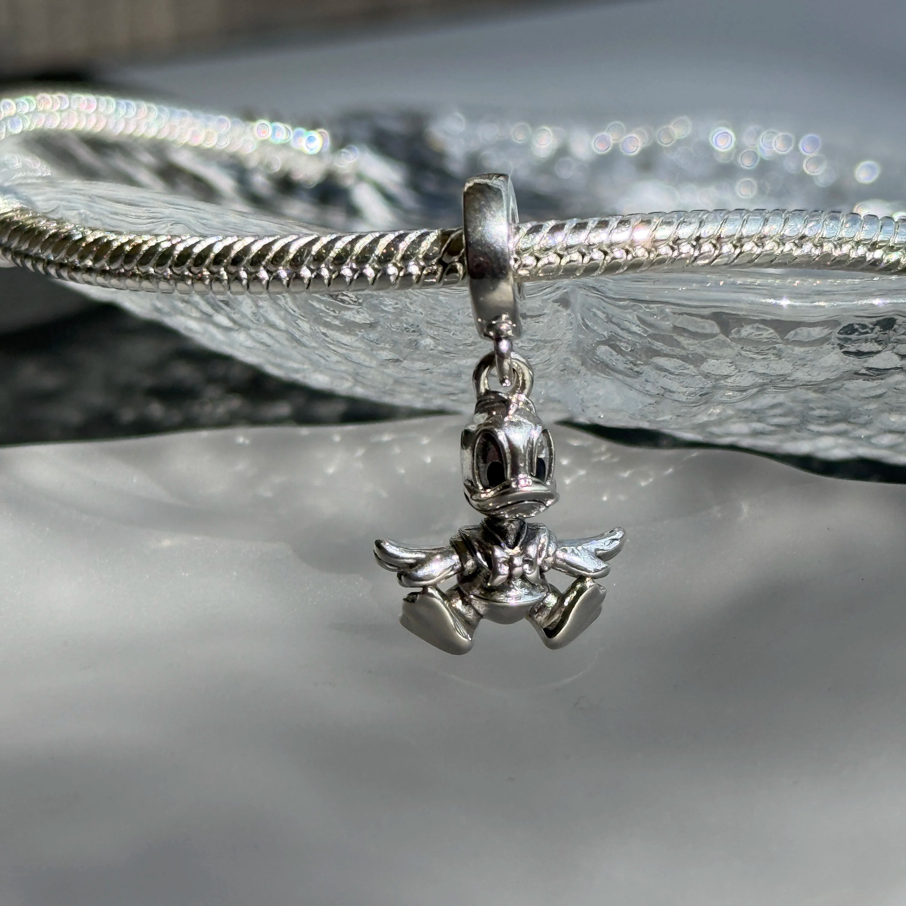 925 Sterling Silver Disney Charms | Stitch, Mickey & Cheshire Cat Beads for Original Bracelet Halloween Jewelry Gift