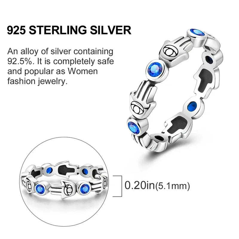 925 Sterling Silver Eternal Love Dewdrop Firefly Glow-in-the-Dark Ring for Women | Fashion Engagement & Wedding Jewelry