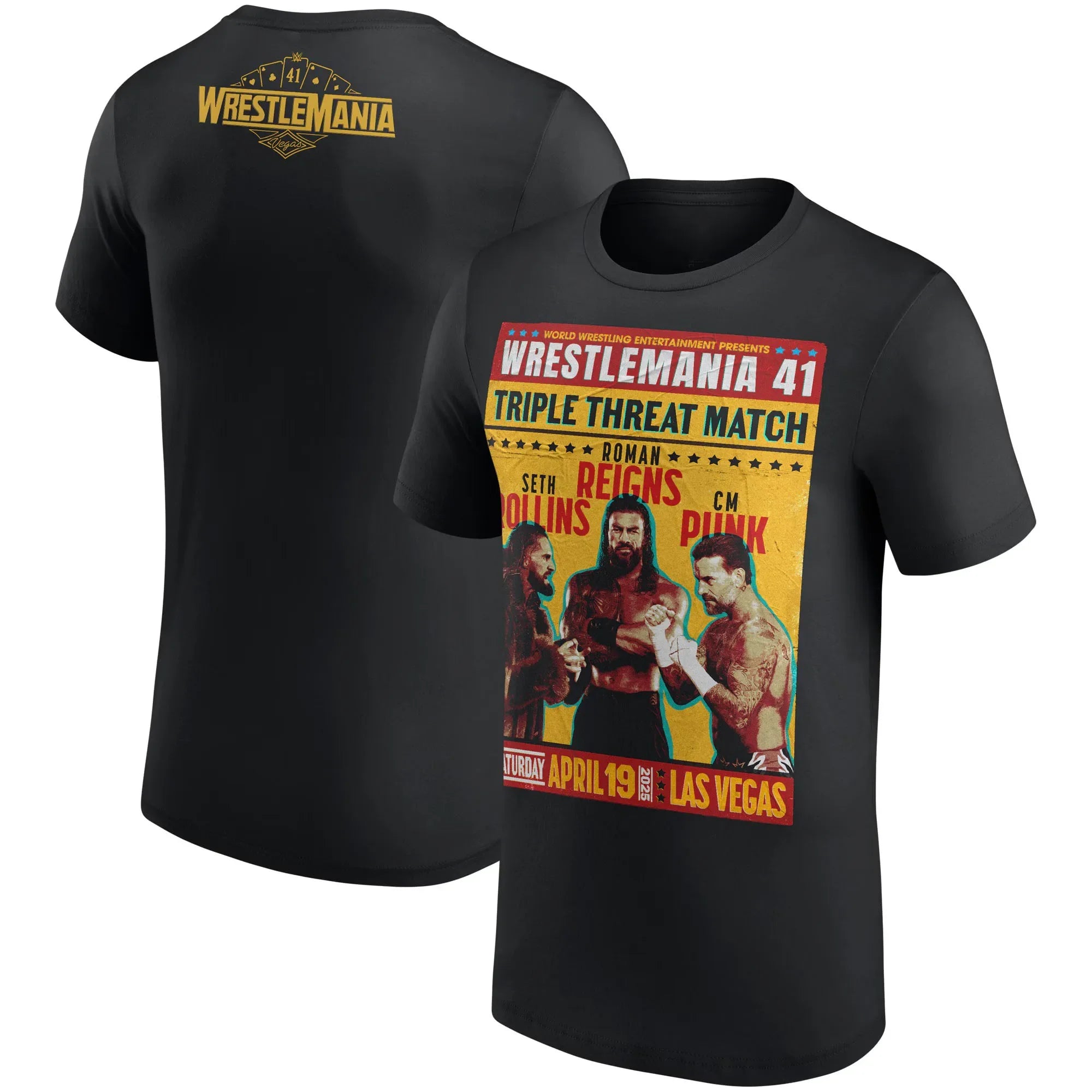 Seth Rollins Burn It Down T-Shirt | Men & Women Black 3D Printed Summer Tee