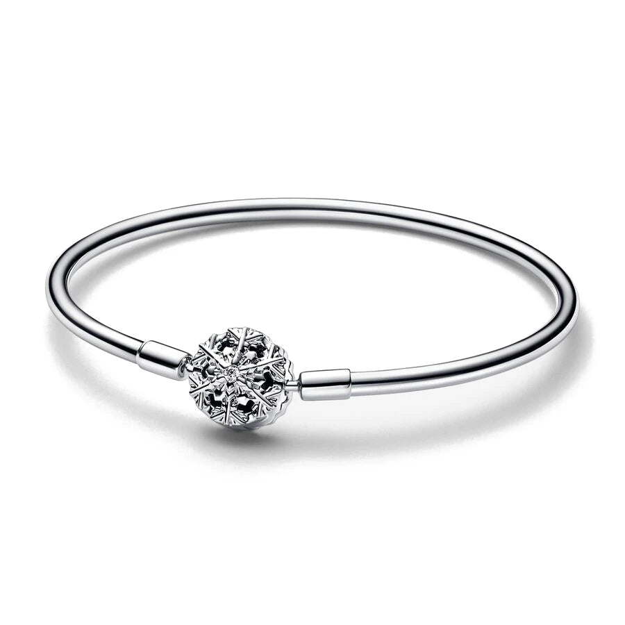 2025 925 Sterling Silver Heart Butterfly Snowflake Dream Catcher Bracelet | Luxurious Women's DIY Jewelry Gift