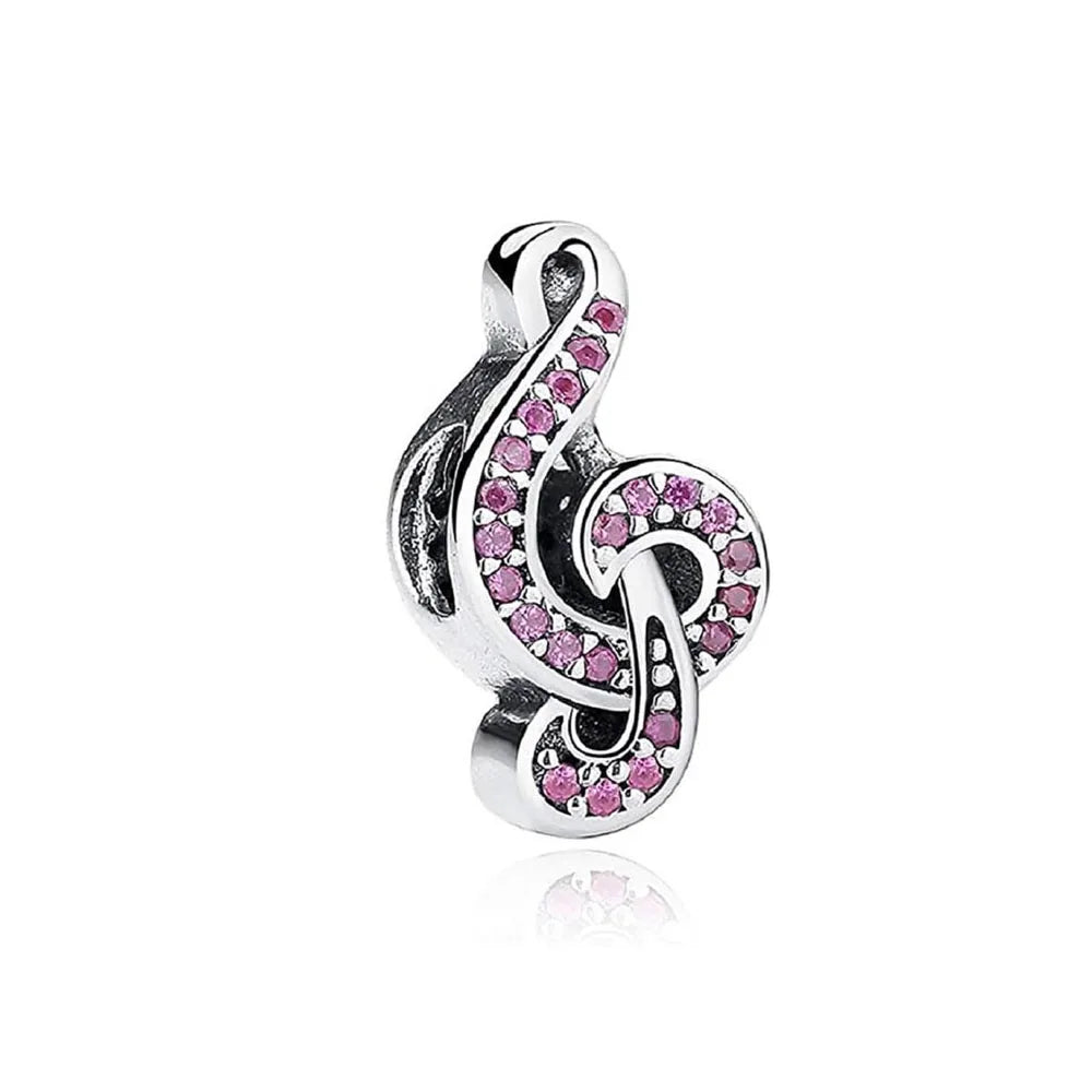 925 Sterling Silver Airplane, Leaf & Angel Charms | Painted Bead Pendants Fit Original European Bracelet DIY Jewelry