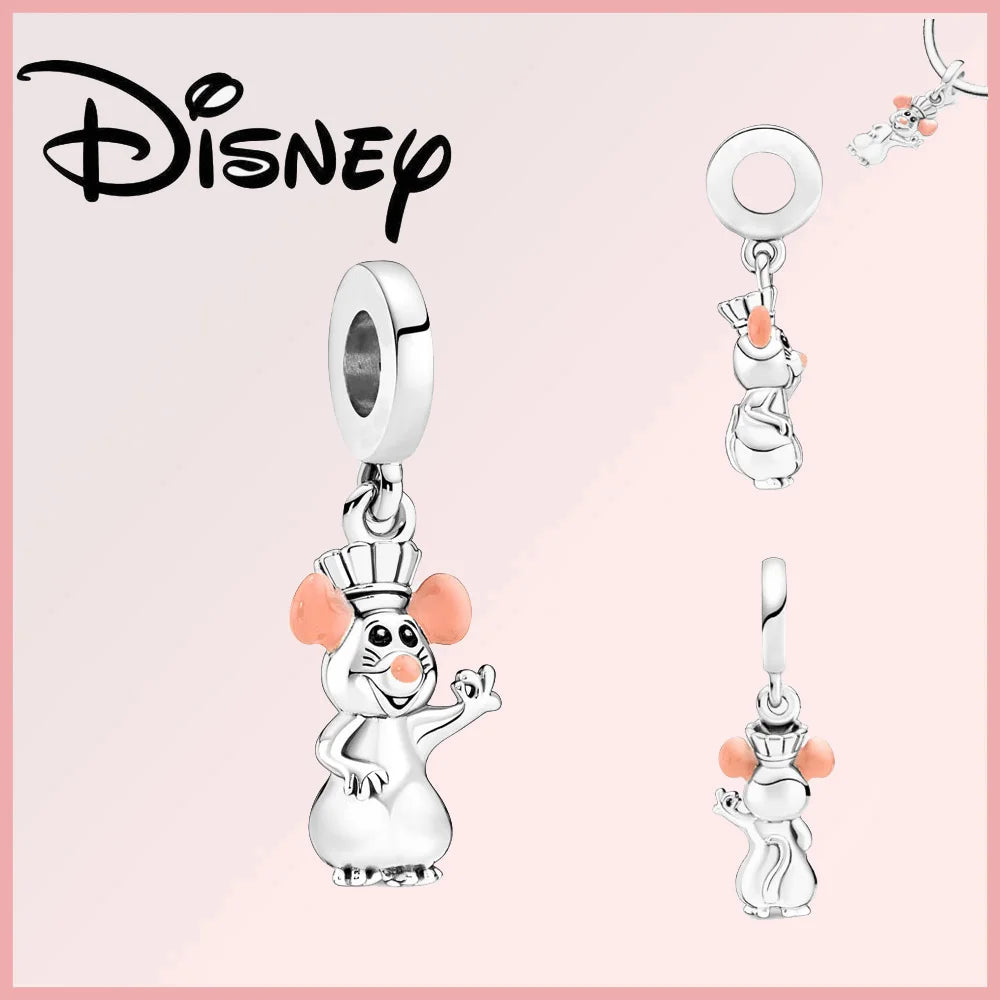 Disney Deadpool Stitch Minnie Winnie 925 Sterling Silver Dangle Charms – Fit Original Bracelet