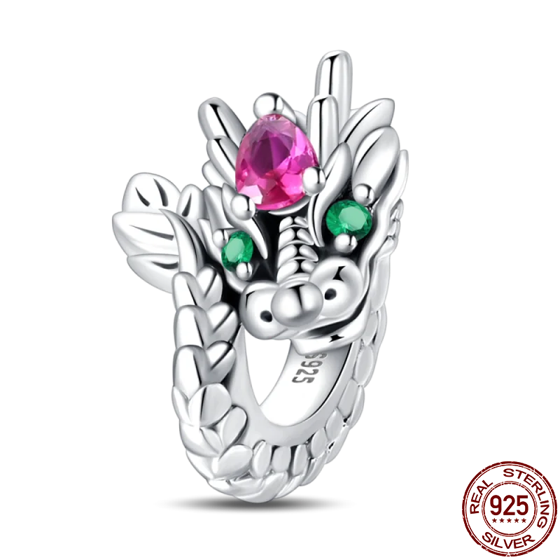 925 Sterling Silver Silicone Spacer Beads & Safety Chain | Clasp Charms Fit Original Pandora 3mm Bracelet – Women’s Jewelry