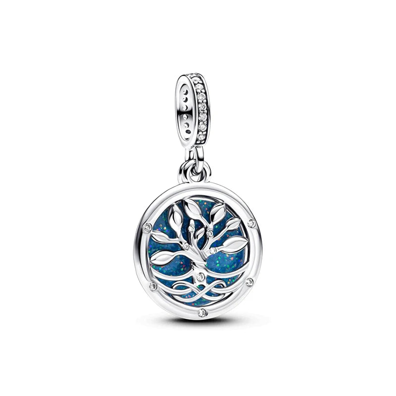 2025 Silver Plated Pendant Charm Bead | Fits Pandora Bracelet & Necklace Women’s DIY Jewelry Gift