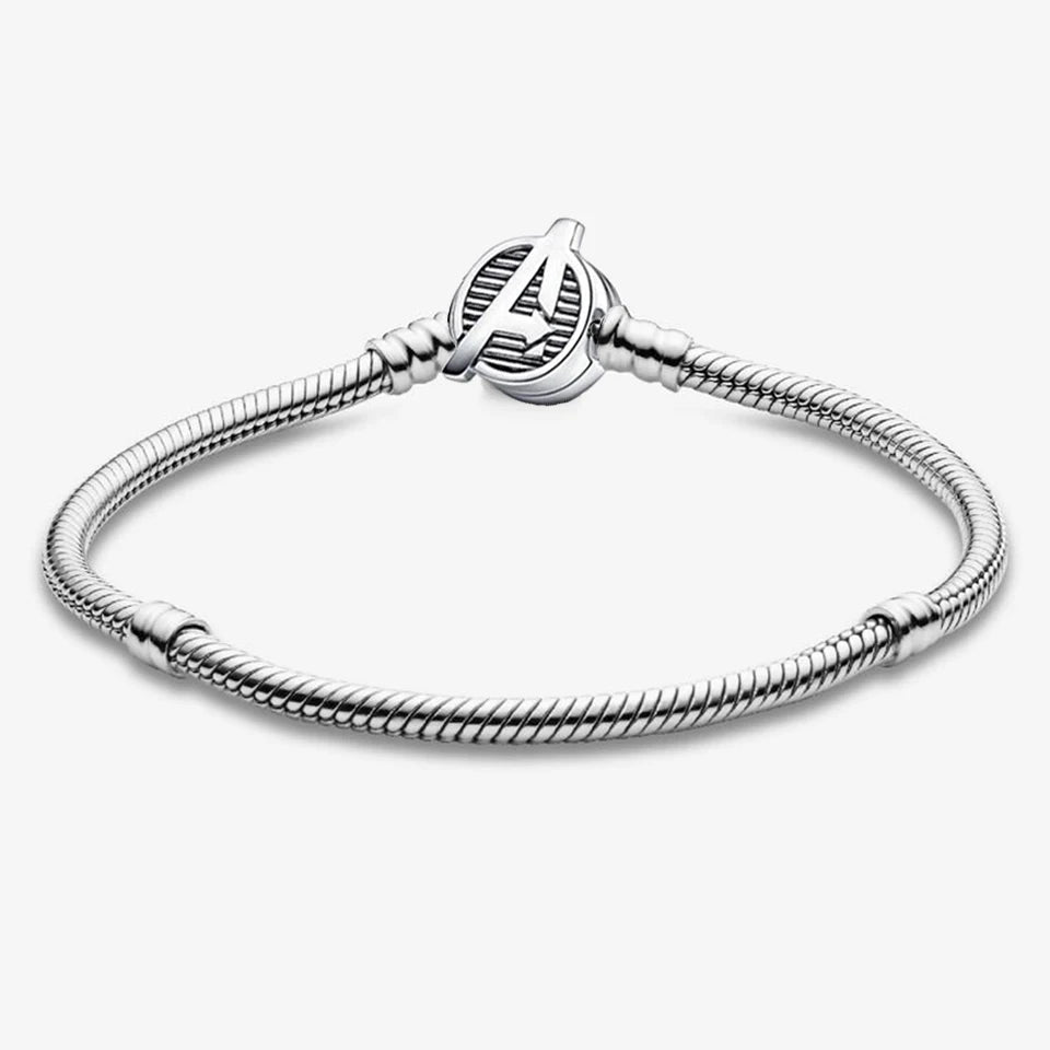 925 Sterling Silver Disney Minnie & Mickey Heart Charm Bracelet | Gold Bead ME Matte Braided Chain – Fashion DIY Jewelry