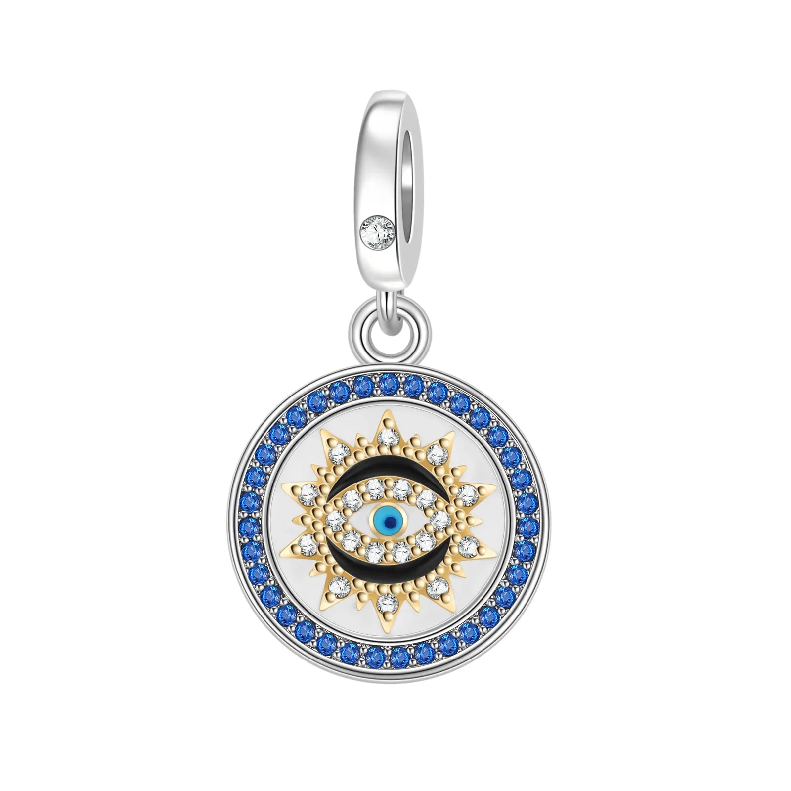 925 Sterling Silver Stars, Moon, Sun & Flower Dangle Earrings – DIY Bracelet Charms