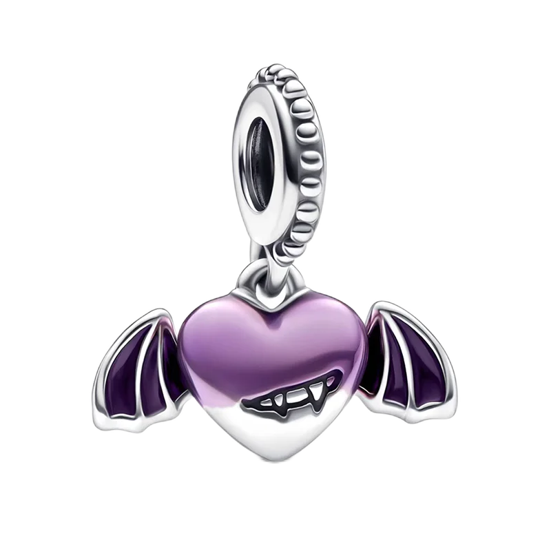 925 Silver DIY Beads & Charms | Mickey, Minnie, Princess, Pumpkin, Stitch, Spiderman Marvel for Bracelets