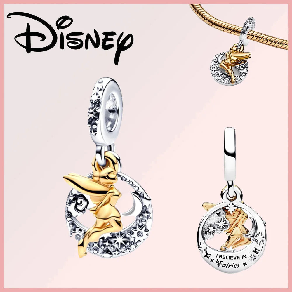 Disney Deadpool Stitch Minnie Winnie 925 Sterling Silver Dangle Charms – Fit Original Bracelet