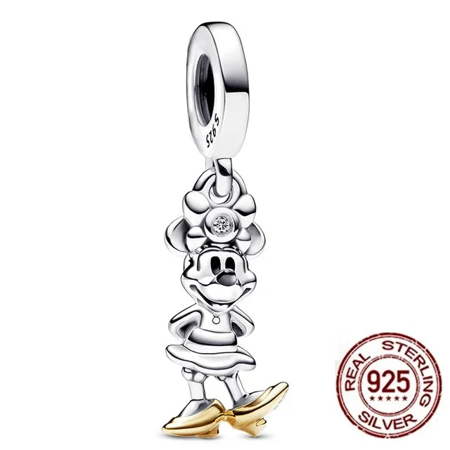 100% S925 Sterling Silver Disney Spider Man Charm Bead | Fit Pandora Bracelet Women’s Birthday Jewelry Gift