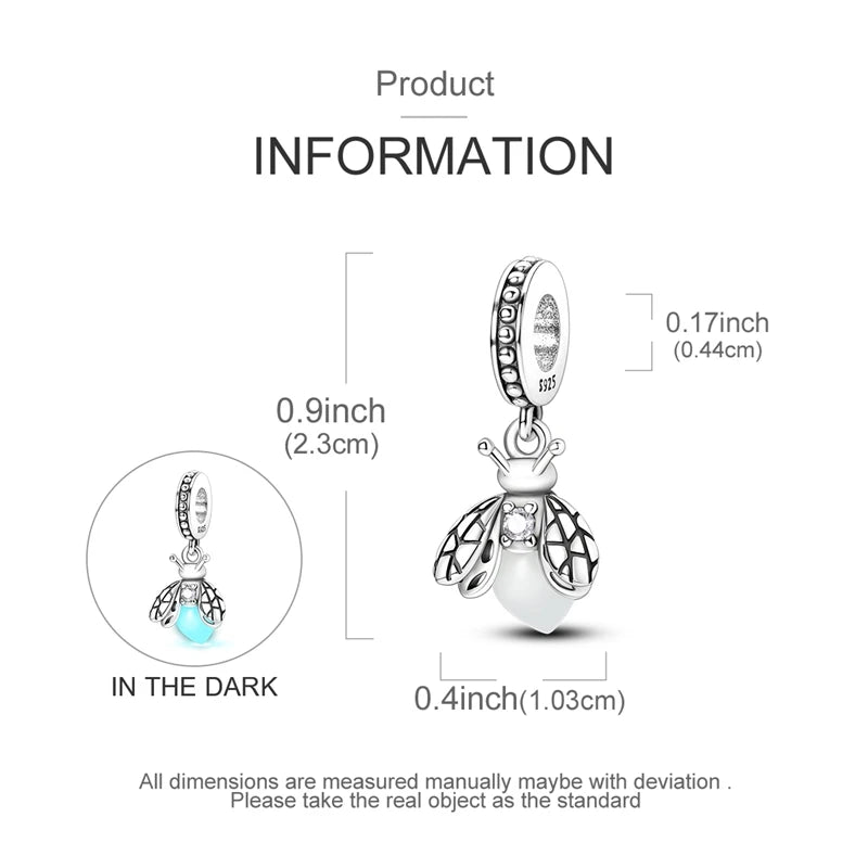 Original Gold & Silver 925 Sterling Silver Charms Beads | Fit Pendant & Bracelet DIY Jewelry Gift