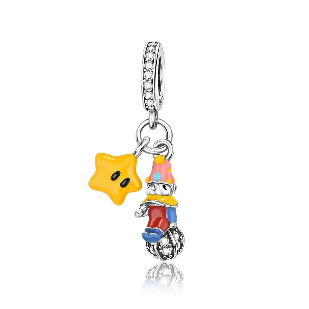 925 Sterling Silver Animal Charms | Bear, Rabbit, Dog, Panda, Elephant & Pig Beads Fit Original Bracelet DIY Jewelry Gift