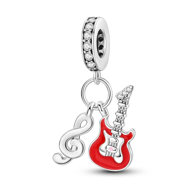 New 925 Sterling Silver Red Series Charm Bead | Original Pendant for Bracelets & Necklaces DIY Jewelry Gift for Women