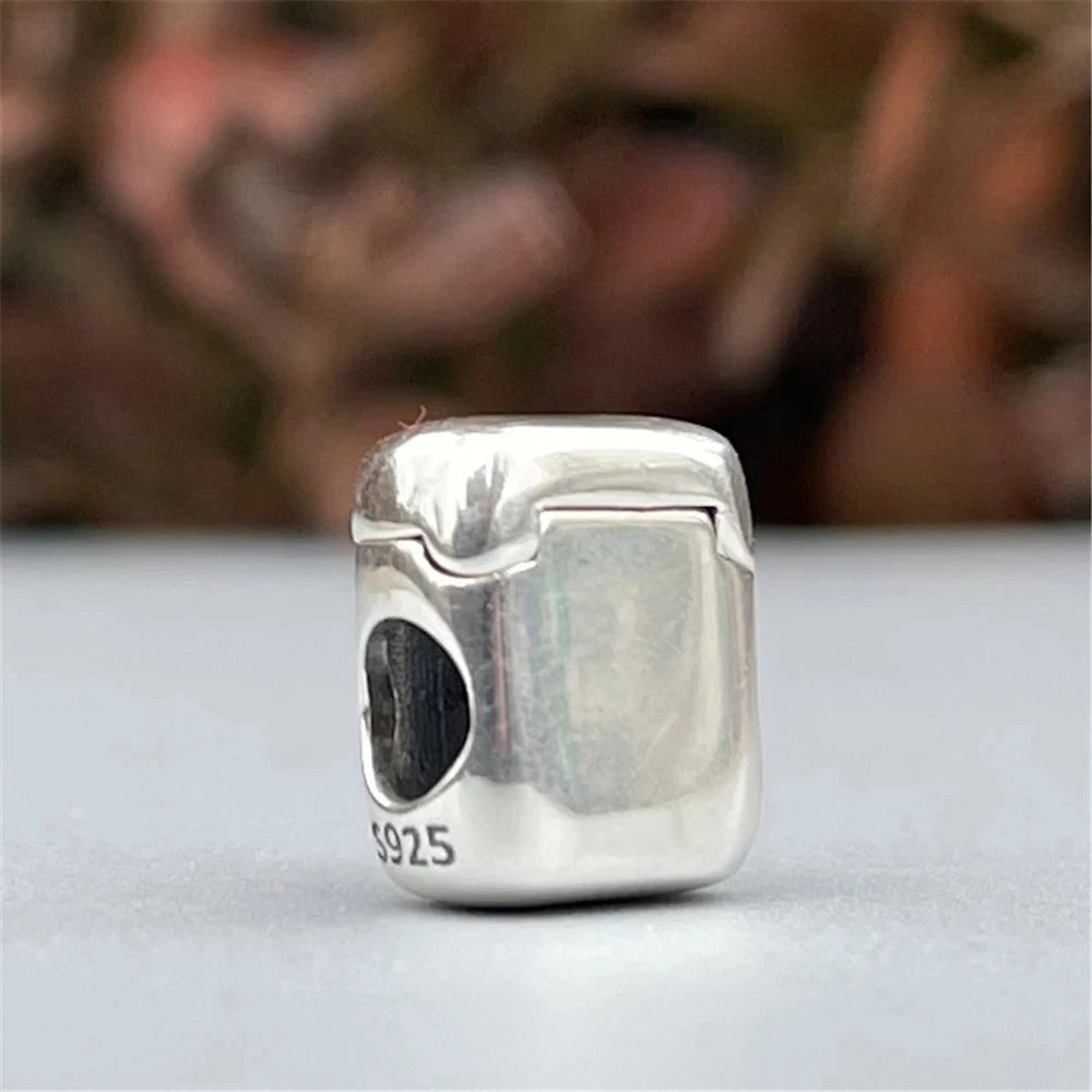 925 Sterling Silver Camera Earphone Watch Charms Beads | DIY Fashion Jewelry for Women Bracelets