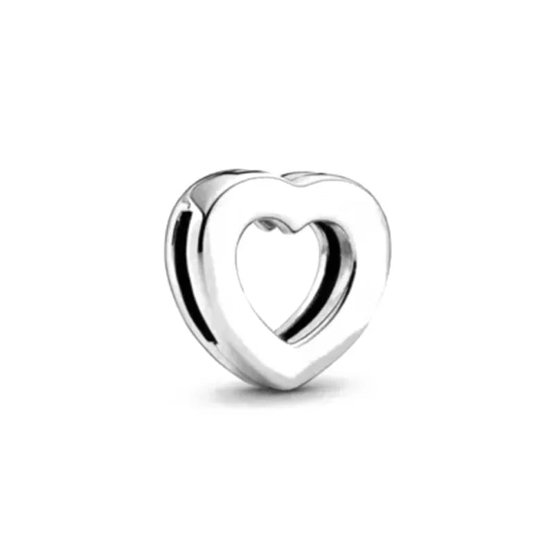 925 Sterling Silver Butterfly Daisy Moon Flat Light Clip | Fit European Original Bracelet DIY Women’s Exquisite Jewelry