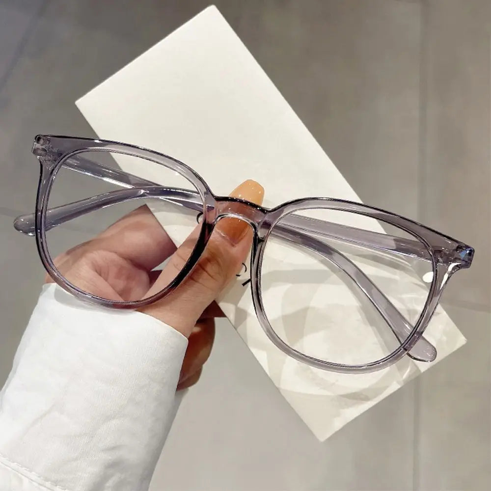 Large Square Frame Anti-Blue Light Glasses – Fashion Retro Computer Reading Eyeglasses for Men & Women | Optical Spectacle Eyewear