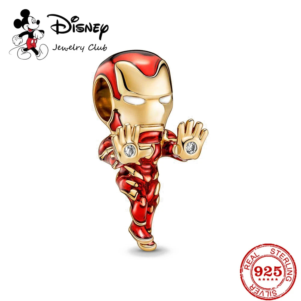 2025 S925 Sterling Silver Spider Man Crown Snake Bone Bracelet | Fashion DIY Jewelry Gift for Women