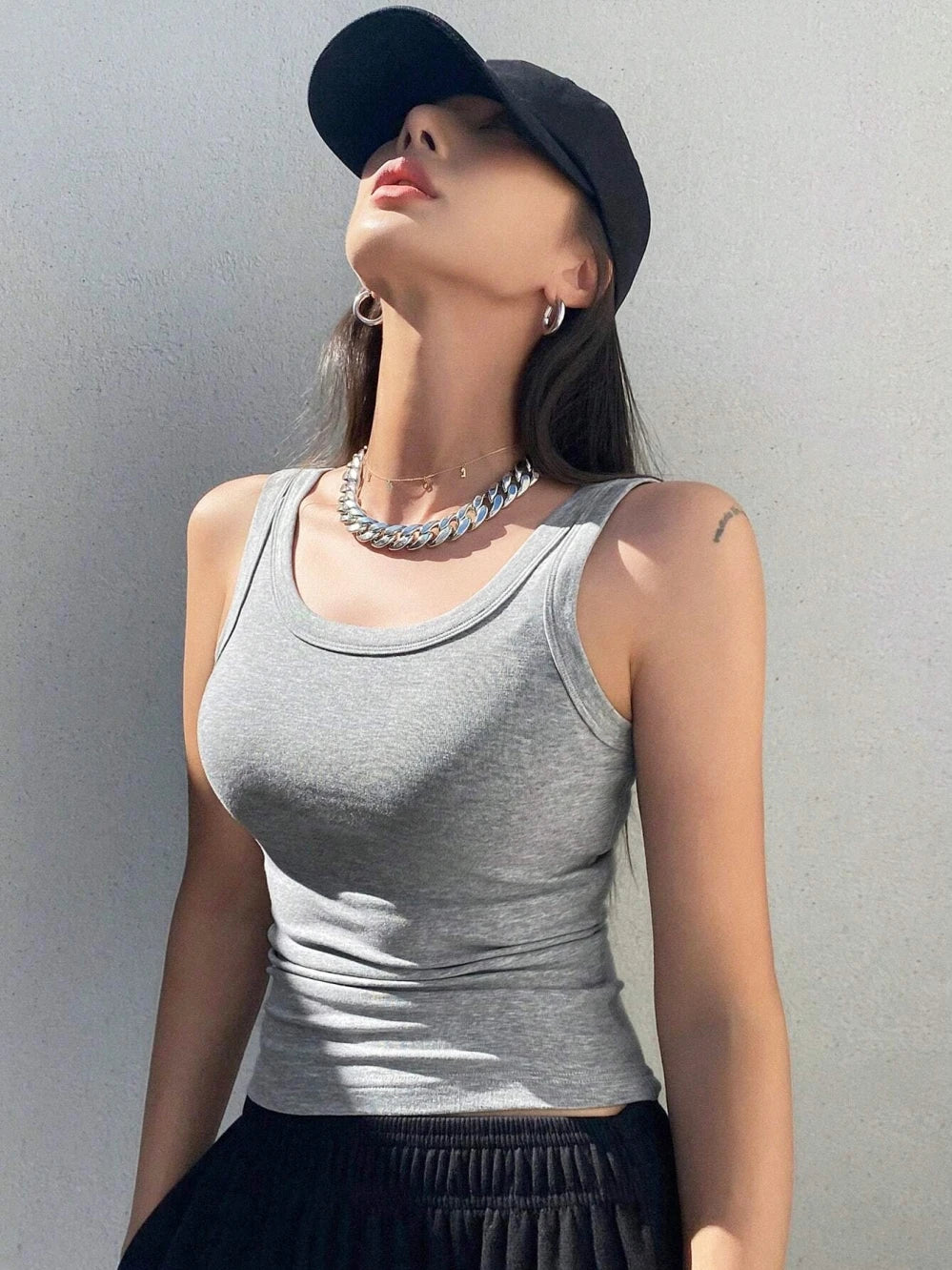 Women’s Summer Tight Tank Top | Breathable Sleeveless Camisole | Comfy Beauty Back Underwear