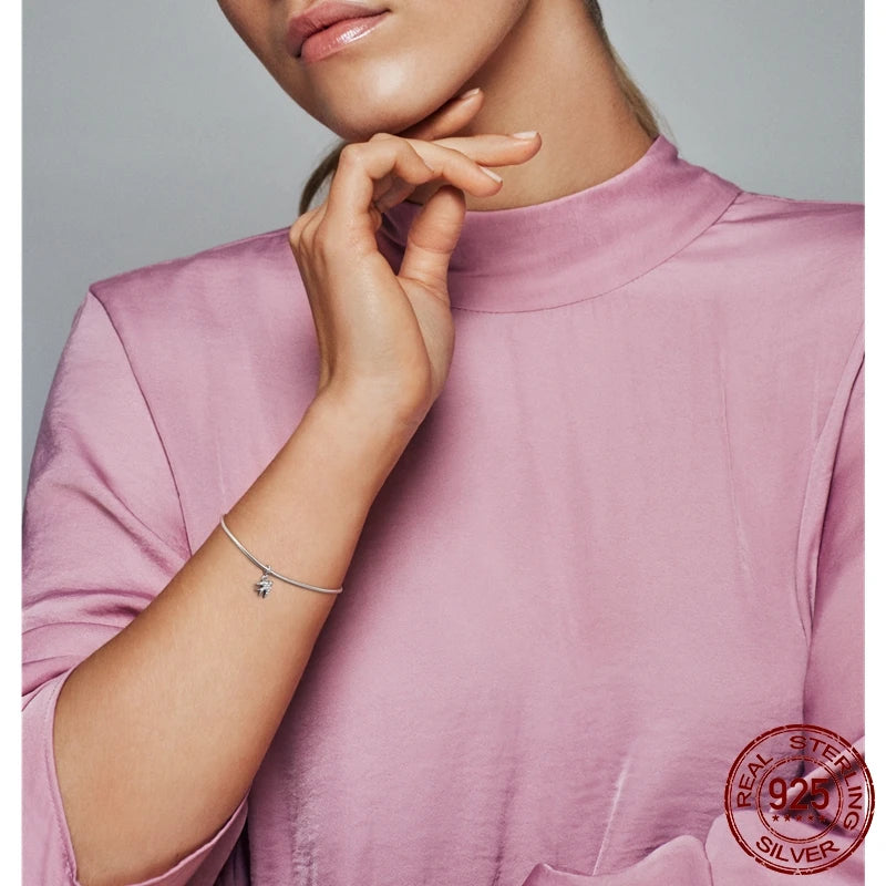 925 Silver 👁️ Eye Medallion Pendant | Pandora Fit DIY Connector Charm