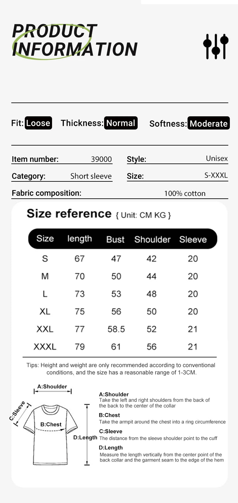 100% Cotton Women T-Shirt – Casual Sporty Short Sleeve O-Neck Tee | Loose Summer Top White & Black