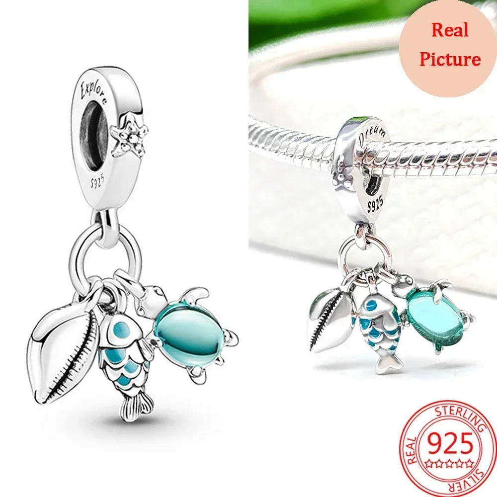 2025 Hot Sale 925 Sterling Silver CZ Pave Mother’s Embrace Dangle Charm | Fit Original Pandora Bracelet DIY Jewelry