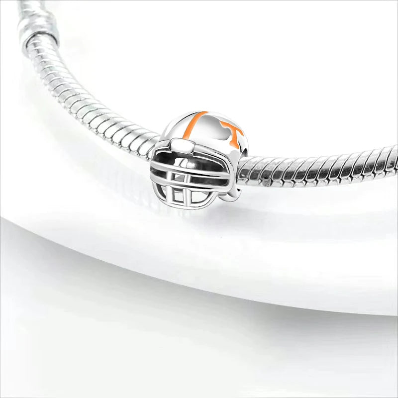 2025 S925 Sterling Silver Sports Series Charms | Basketball, Rugby, Baseball & Golf Pendant Fit Pandora Bracelets & Necklaces