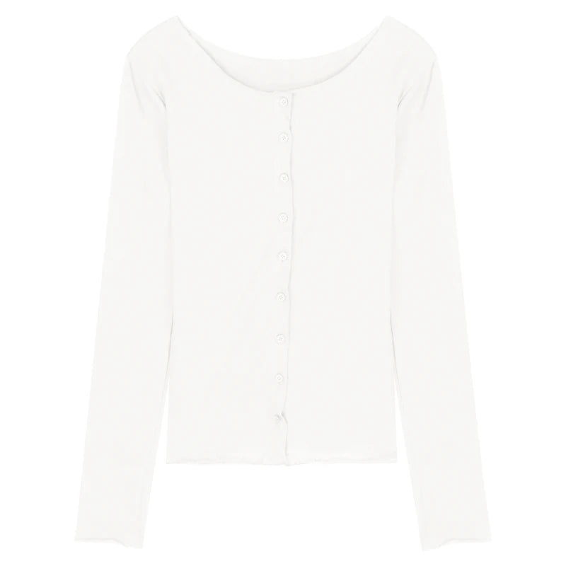 Women's Slimming Long Sleeve Cardigan | Korean Style Open Front Coat | Autumn Fashion Casual Outerwear