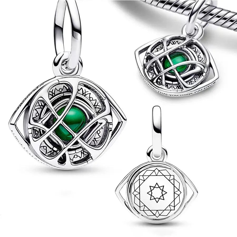 925 Sterling Silver Harry Potter Disney Charm Beads | Fits Pandora Bracelet Keychain | Fashion Jewelry Gift for Women