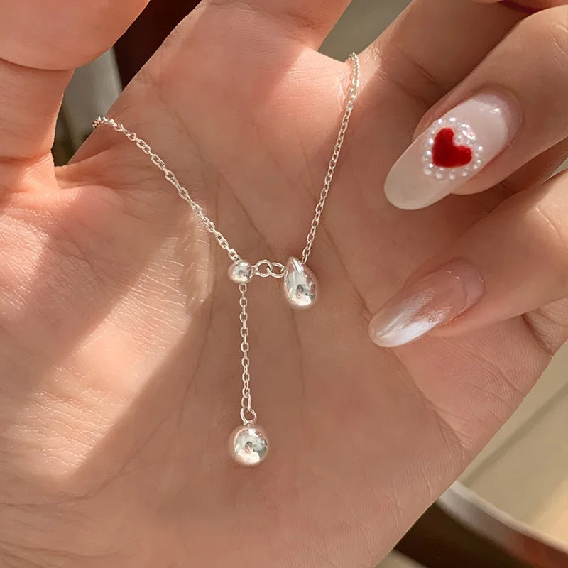 925 Sterling Silver Heart Pendant Necklace | Adjustable Love Choker for Women & Girls, Elegant Jewelry Gift