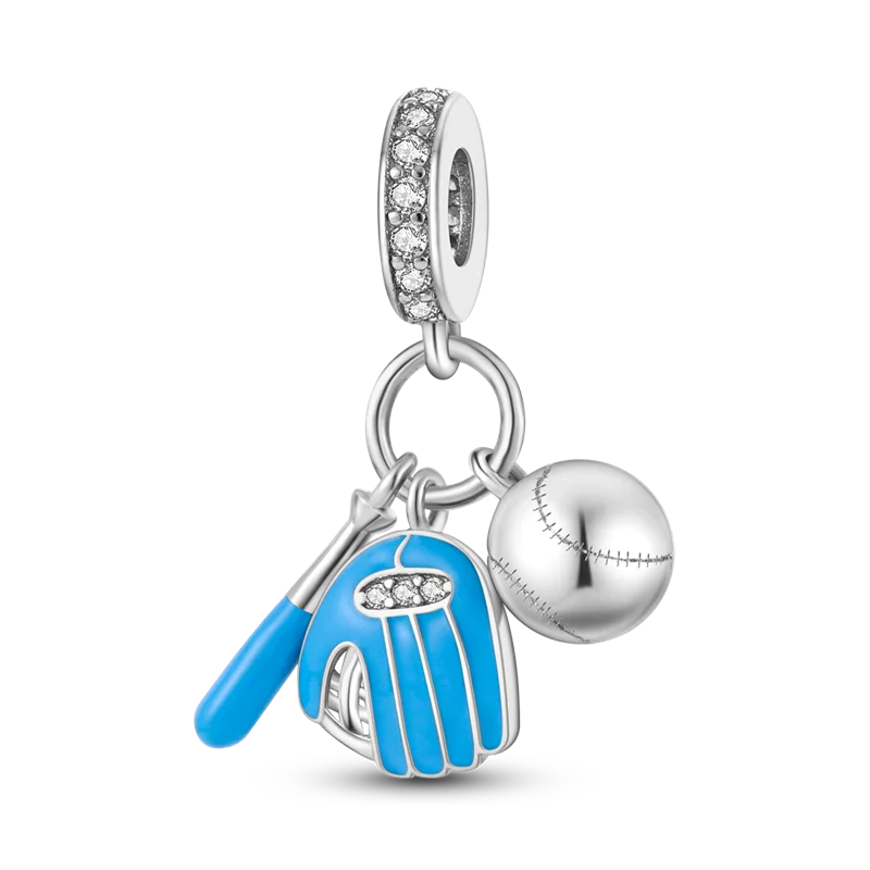 Blue Series 925 Sterling Silver Charms | Butterfly, Earth & Ocean Beads Pendants Fit Original Bracelet DIY Jewelry