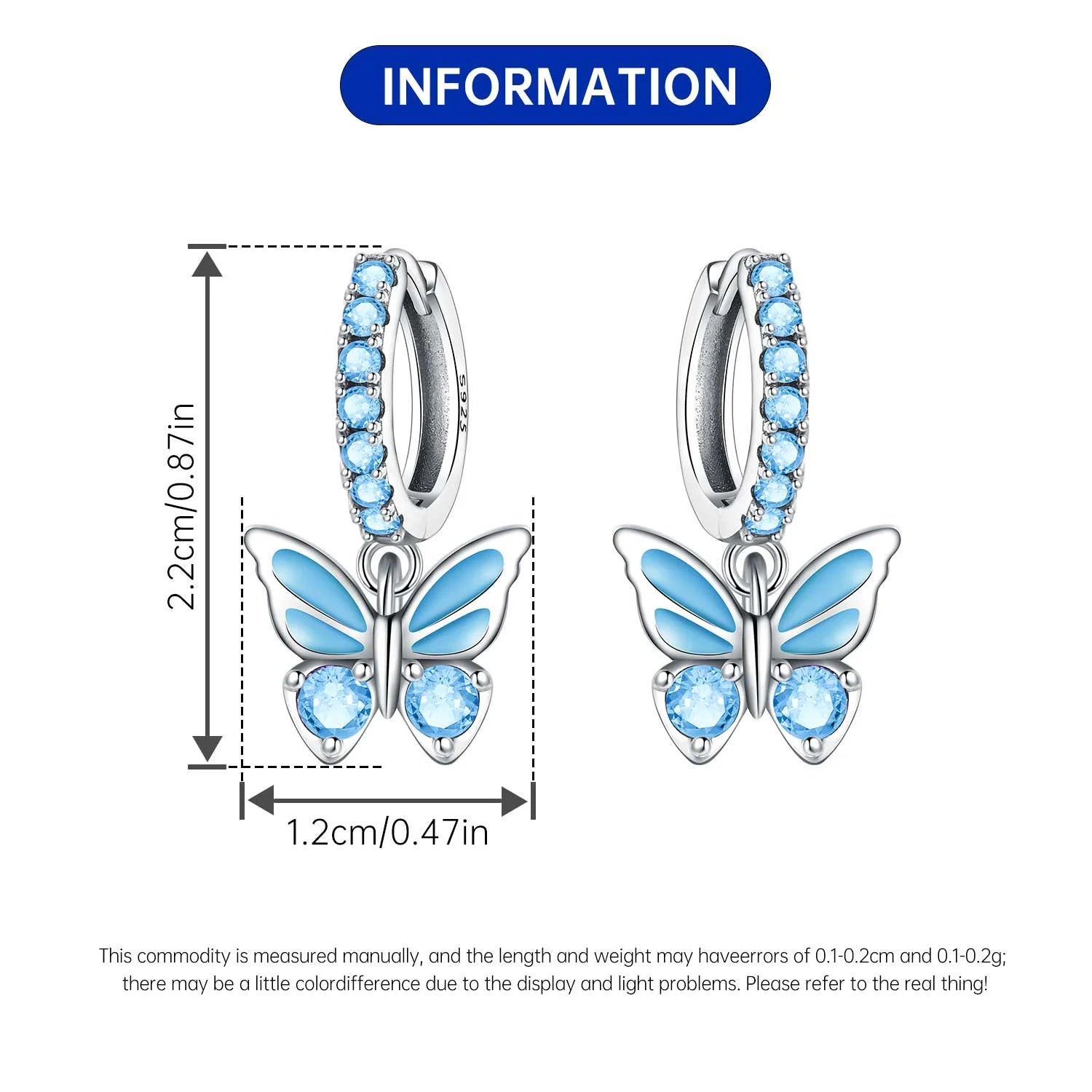 Orstarry 925 Sterling Silver Pink Sweet Bow Drop Earrings | Women’s Original Jewelry Party & Anniversary Gift