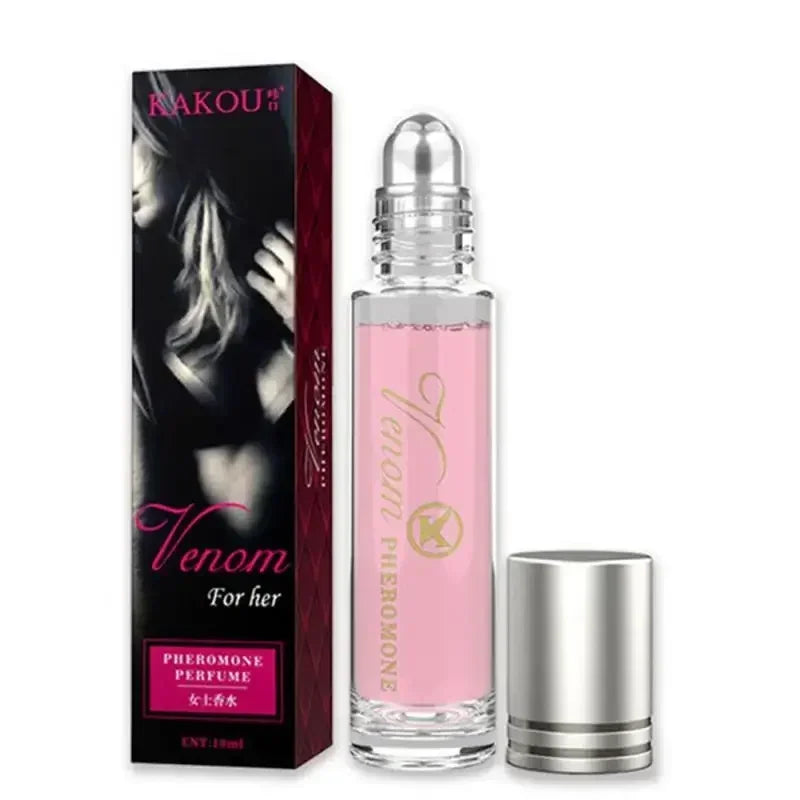 10ml Pheromone Perfume for Men & Women – Roll-On Essential Oil Fragrance, Long-Lasting Scent, Opposite Sex Attraction