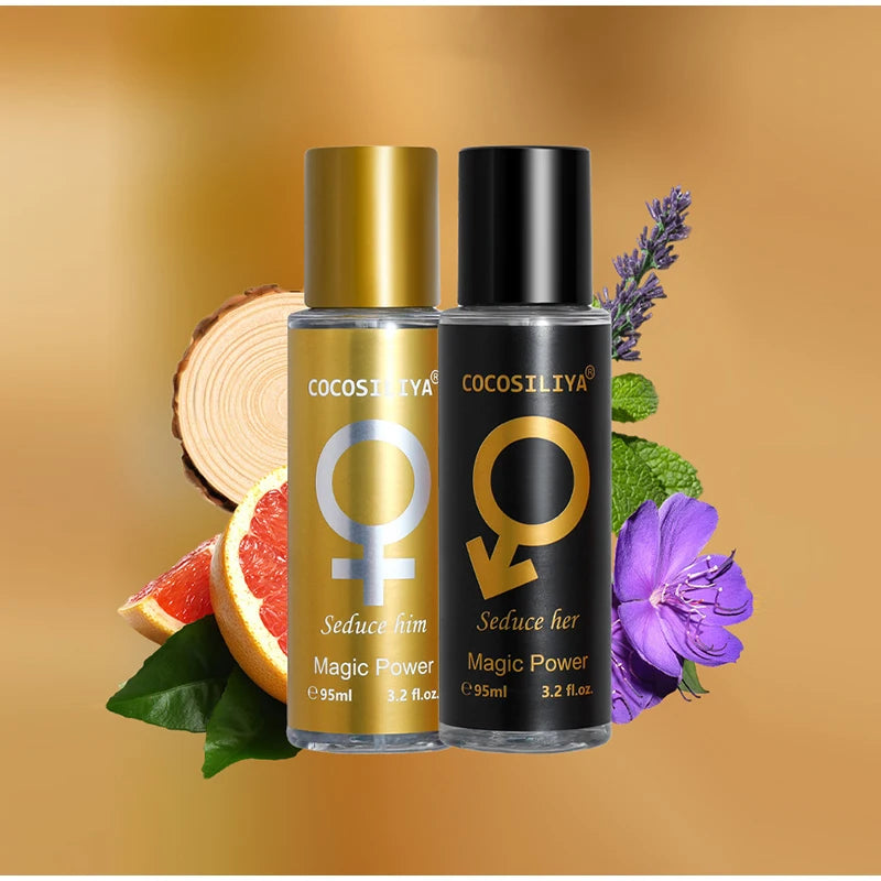 90ml Pheromone Seductive Perfume for Men – Long-Lasting Body Spray to Attract Women | Charming Flirting Dating Scent